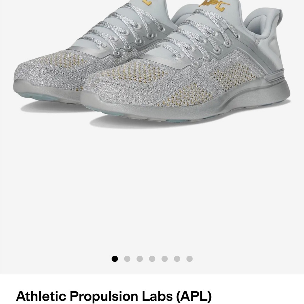 APL Metallic Silver and Gold Sneakers